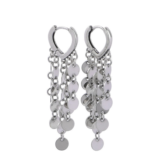 Aretes de Plata con Flecos - Diseño Elegante y Moderno - Image 5
