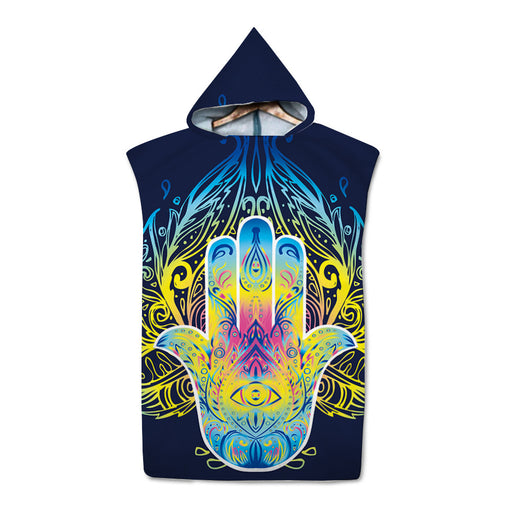 Poncho Toalla de Playa con Capucha - Protección Solar y Cambio Rápido - Image 46