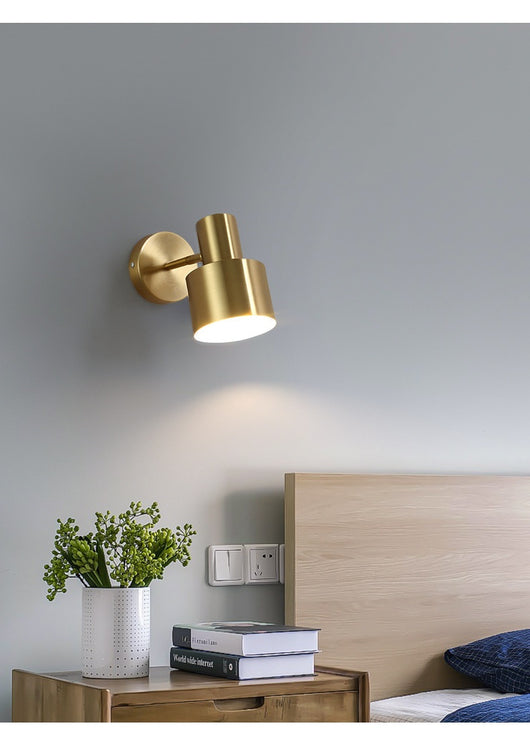 Lámpara de Pared Dorada Elegante para Dormitorio y Mesita de Noche - Image 11