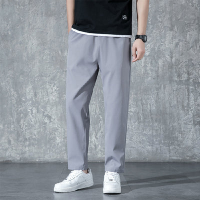 Pantalones Deportivos Hombre Rectos Sueltos y Secado Rápido - Image 10