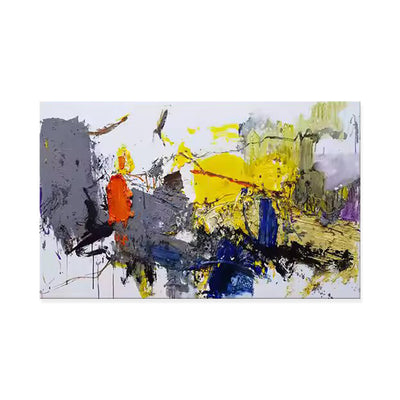 Cuadro Abstracto Moderno en Lienzo - Arte Texturizado Hecho a Mano para Sala de Estar - Image 6