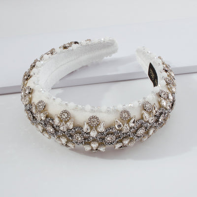 Diadema de Lujo con Diamantes Estilo Barroco - Image 4