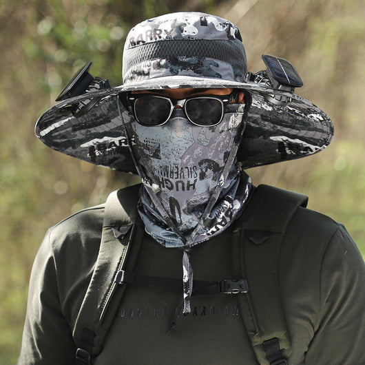 Gorro Solar con Ventilador y Batería de Larga Duración - Image 3