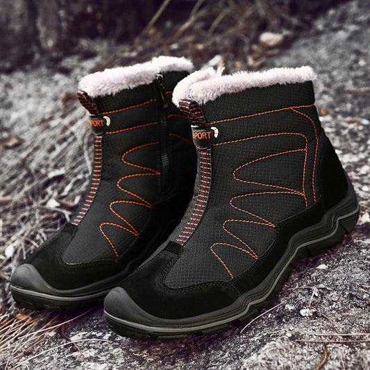 Botas de Senderismo Altas de Algodón para Hombre