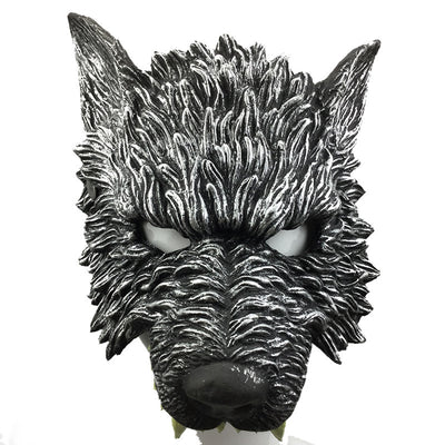 Máscara de Lobo PU Espuma para Disfraces y Fiestas Temáticas - Image 4