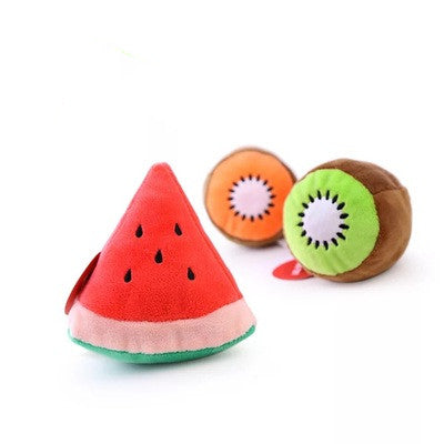 Juguete Peluche para Perro Diseño Fruta Pan - Image 9