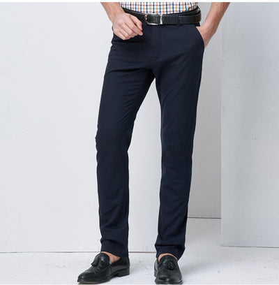 Pantalones Largos Slim de Algodón para Hombre - Image 10