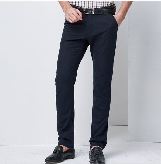 Pantalones Largos Slim de Algodón para Hombre - Image 10
