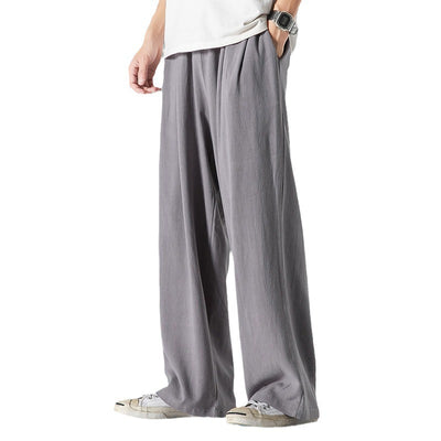 Pantalones Anchos de Lino y Algodón para Tallas Grandes - Cómodos y Transpirables - Image 6
