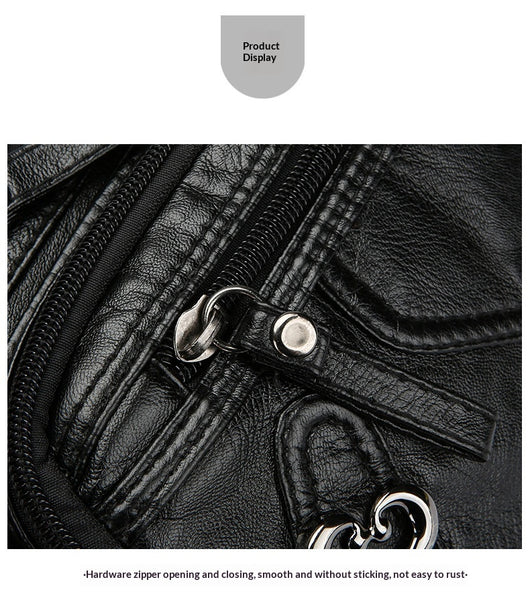 Bolso Bandolera de Lujo Versátil con Diseño Multicapas Espacioso - Image 27