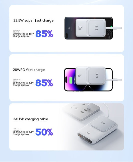 Powerbank Magnético Inalámbrico 10000 mAh con Carga Ultra Rápida - Image 19