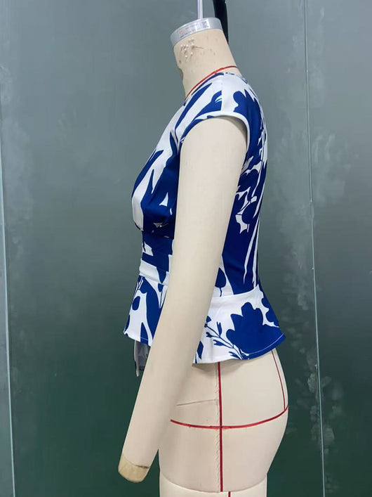 Blusa Fresca sin Mangas con Cuello Cuadrado para Mujer - Image 14