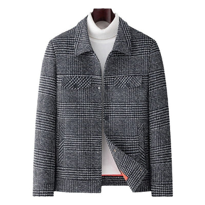 Chaqueta Casual de Solapa para Hombre - Estilo Otoño Moderno - Image 5