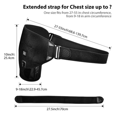 Almohadilla Térmica Eléctrica para Hombros y Cuello con Carga USB - Image 5