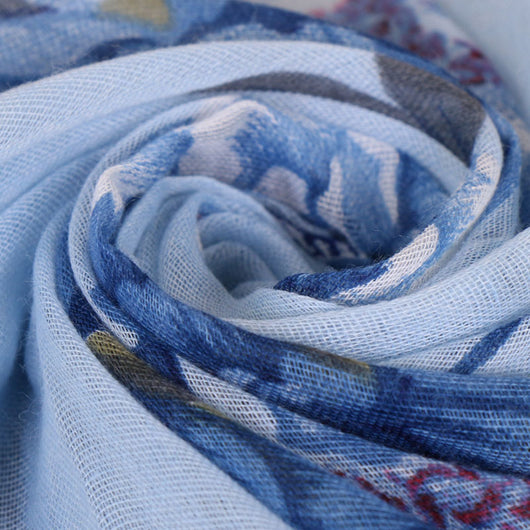 Pañuelo Gasa Balinés con Estampado Floral - Diseño Exclusivo - Image 16