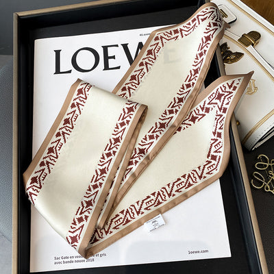 Bufanda Larga Personalizada con Estampado para Mujer - Image 10