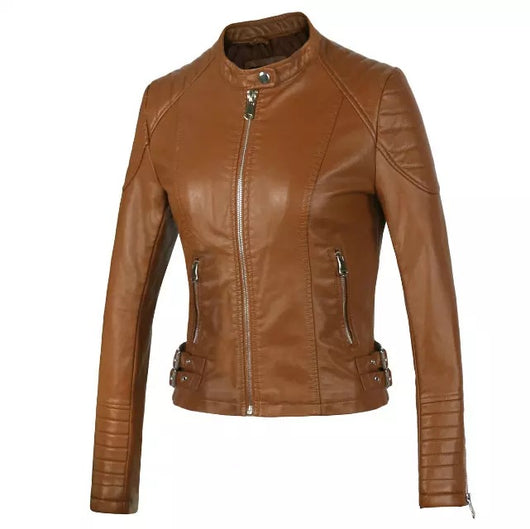 Chaqueta de Cuero PU para Motociclista - Estilo Europeo - Image 16