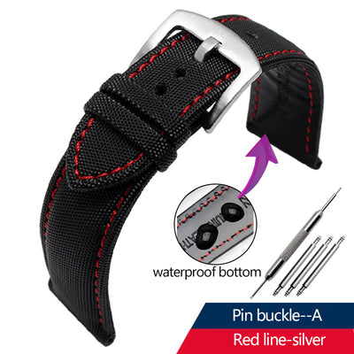 Correa de Reloj Nylon Canvas Tiansuo Haixing para Hombre - Image 5
