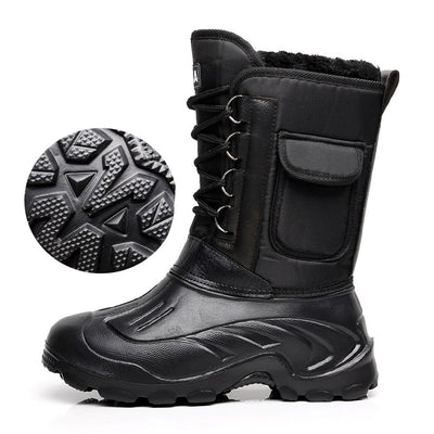 Botas de Nieve Impermeables para Hombre con Suela Antideslizante - Image 4