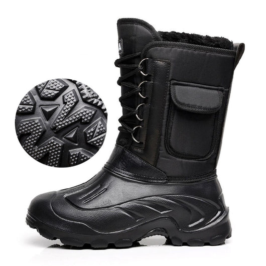 Botas de Nieve Impermeables para Hombre con Suela Antideslizante - Image 4