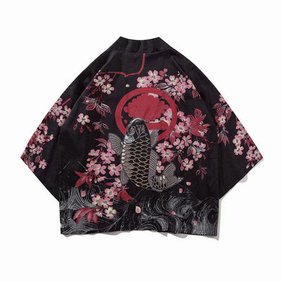 Cardigan Hanfu Estilo Antiguo Tang - Diseño Graffiti Fusión Oriental - Image 12