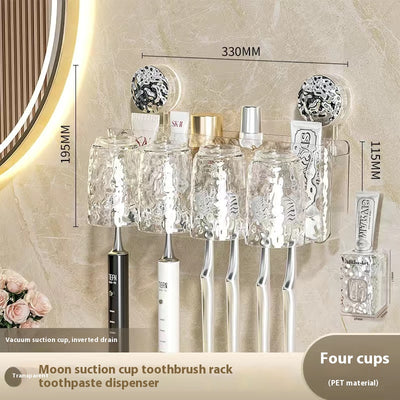 Set de Cepilleros de Pared con Ventosa - Diseño Moderno sin Perforaciones - Image 14
