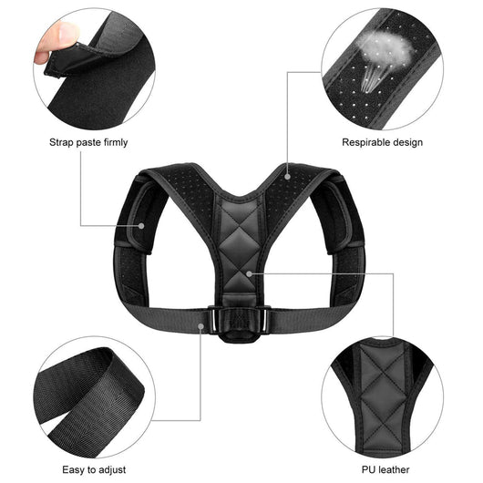 Corrector de Postura con Soporte para Clavícula y Espalda Baja - Image 12