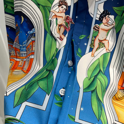 Camisa Estampada Digital de Manga Larga para Jóvenes - Image 7