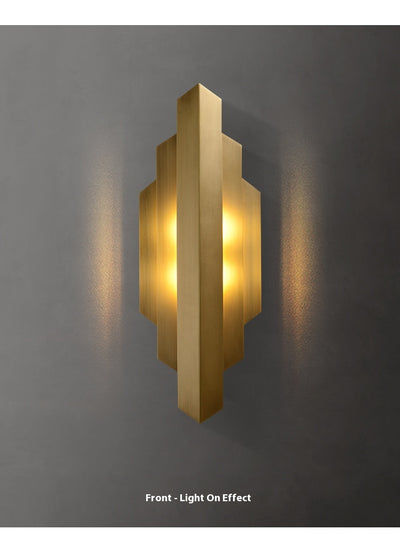 Lámpara de Pared Vintage en Cobre con Diseño Ornamental - Image 12