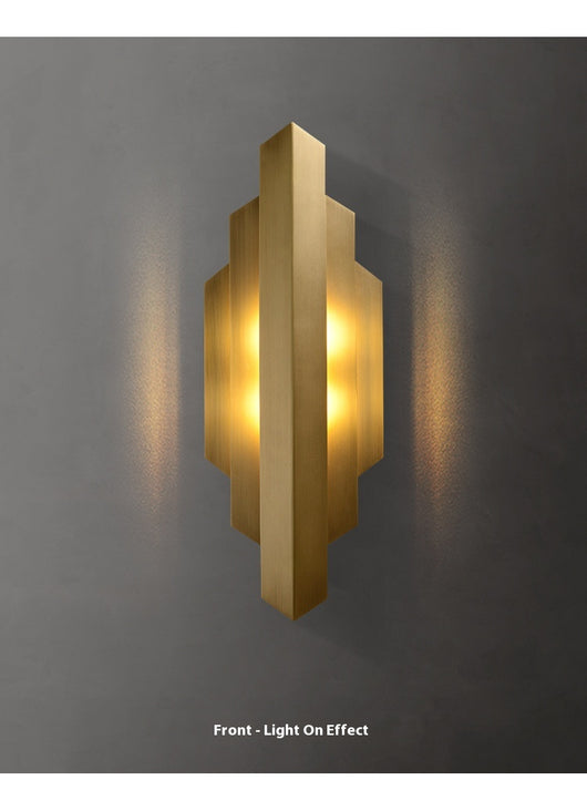 Lámpara de Pared Vintage en Cobre con Diseño Ornamental - Image 12