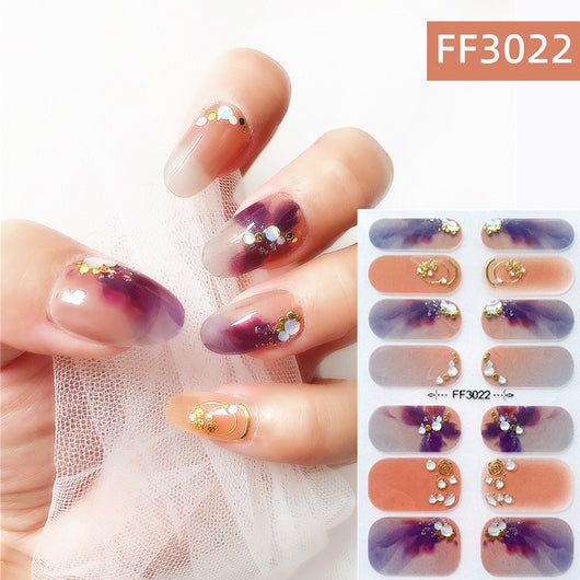 Película de Esmalte de Uñas Cristal 3D Cobertura Total - Image 24