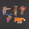 Parches Bordados de Animales Infantiles para Ropa