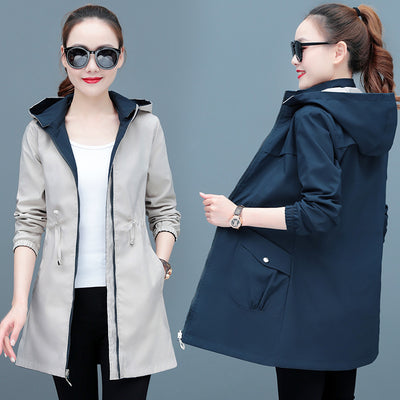 Abrigo Reversible Primavera Otoño para Mujer - Image 11