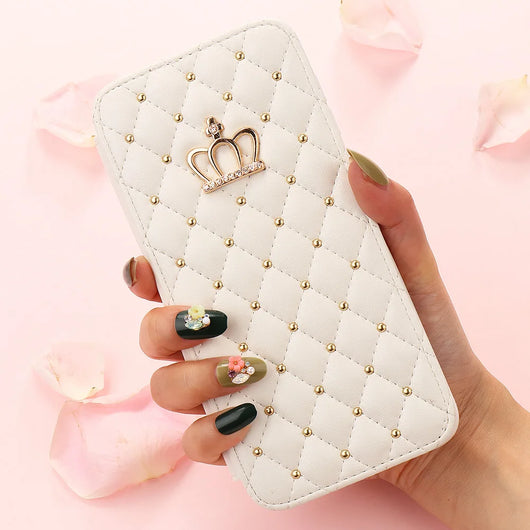 Funda de Cuero Crown Card para Samsung - Protección Premium con Cartera - Image 12