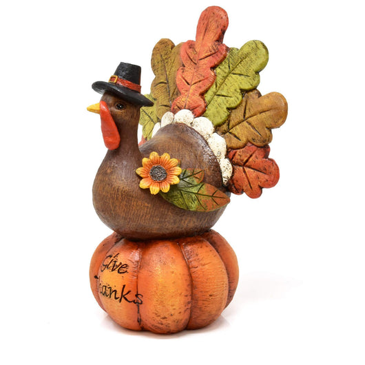 Figuras Decorativas de Pavo Real para Mesa - Adornos Navideños en Resina