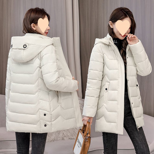 Abrigo Térmico Ajustado Reductor para Mujer - Algodón Premium Invierno - Image 4