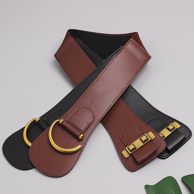 Cinturón Elástico Ancho para Mujer - Decorativo Versátil para Vestidos, Suéteres y Abrigos - Image 3