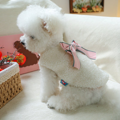 Chaleco Mascotas con Moño - Poliéster Confort - Image 48