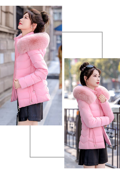 Chaqueta Acolchada de Algodón con Gorro Desmontable - Image 14