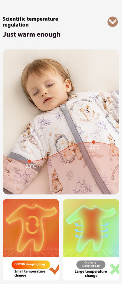 Saco de Dormir Térmico para Bebé - Primavera, Otoño e Invierno - Image 12
