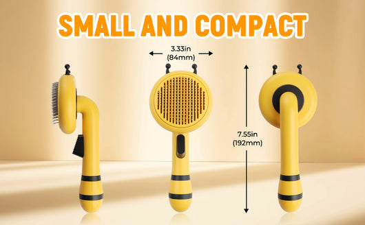 Cepillo Deslanador para Gatos en Forma de Abeja - Limpieza Automática y Masaje Suave - Image 13