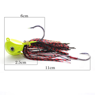 Anzuelo Doble con Cabeza Plomada para Pesca en Bote - Image 10