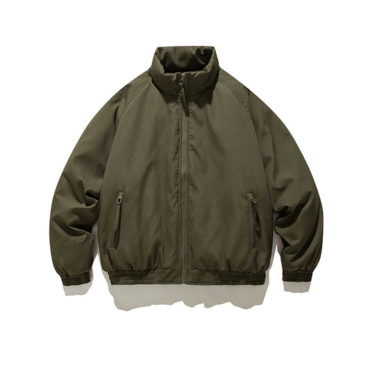 Abrigo Acolchado de Rayas Verticales - Chaqueta Retro Versátil - Image 5