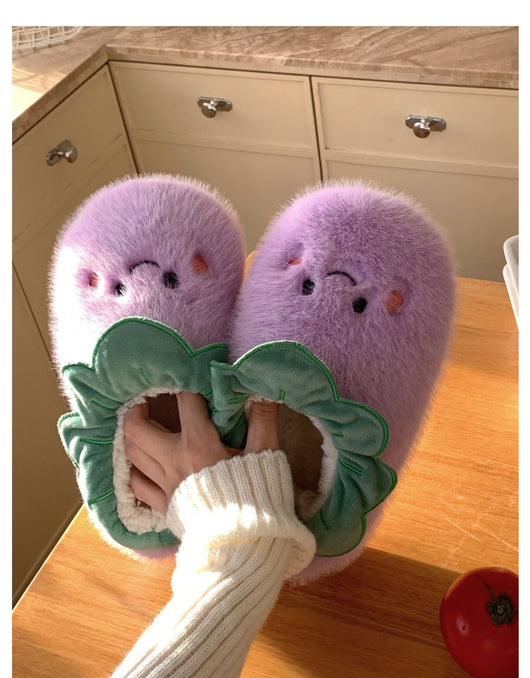 Pantuflas de Casa Cómodas con Suela Antideslizante y Contraste de Colores - Image 14