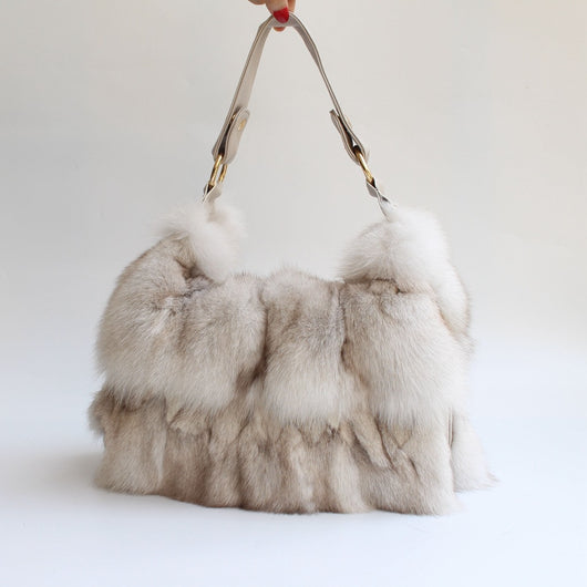 Bolso de Hombro para Mujer con Correa Ajustable - Diseño Elegante en Pelaje