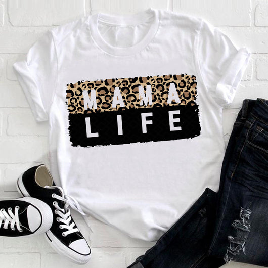Playera Blanca Estampada Familia Verano para Cuatro - Image 10