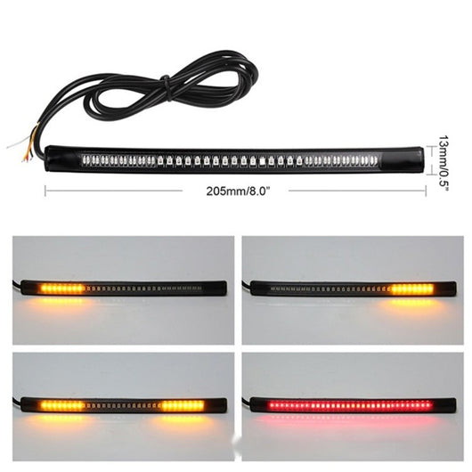 Luz LED de Freno y Direccional para Moto - Barra Impermeable Auxiliar - Image 5