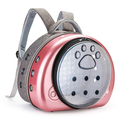 Mochila Transportadora Transparente para Mascotas con Cápsula Espacial - Image 2