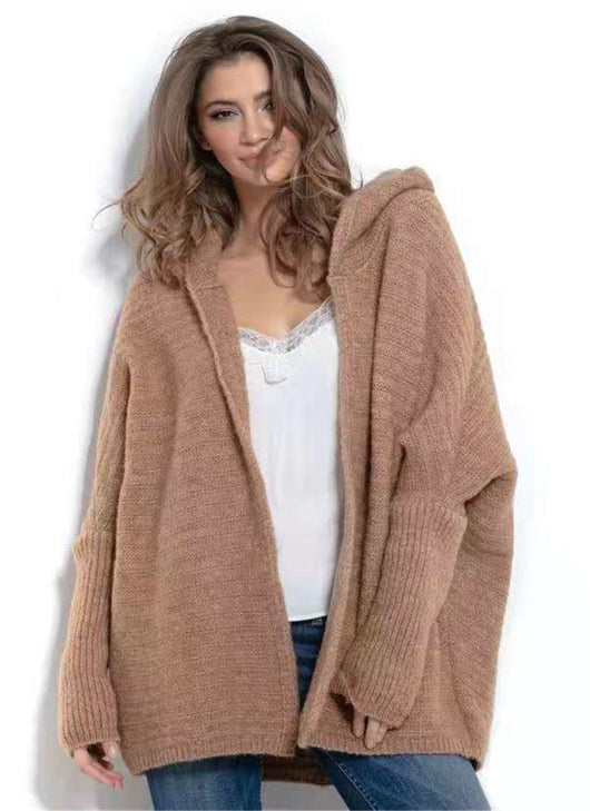 Cardigan Cuello V Temperamento Color Puro - Abrigo Suéter Ejecutivo - Image 4