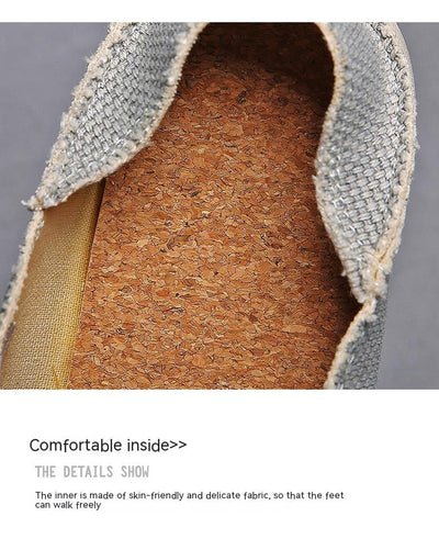 Zapatos de Lona Ligeros con Correa Elástica Transpirable - Image 11